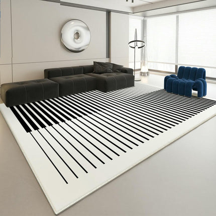 Decor Area Rug Washable Carpet for Living Room Bedroom Lines Indoor Large Area Rugs