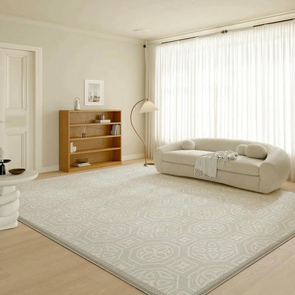 Geometric Area Rug Contemporary Indoor Non Slip Carpet for Living Room Large Soft Carpet