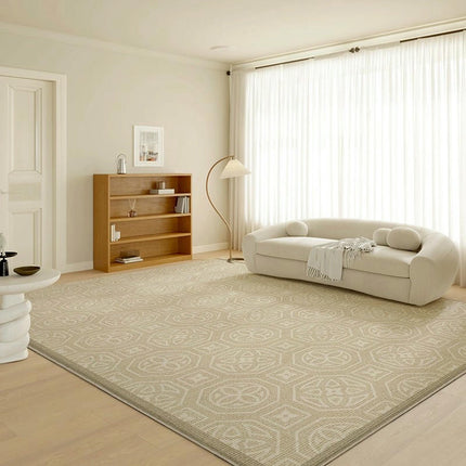 Geometric Area Rug Contemporary Indoor Non Slip Carpet for Living Room Large Soft Carpet