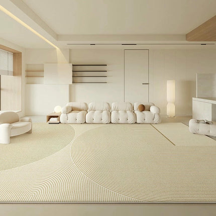 Area Rug for Living Room - Large Abstract Washable Rugs for Bedroom Non-Slip Rug