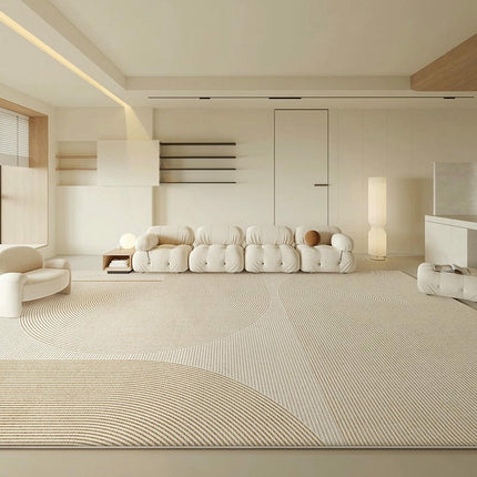 Area Rug for Living Room - Large Abstract Washable Rugs for Bedroom Non-Slip Rug