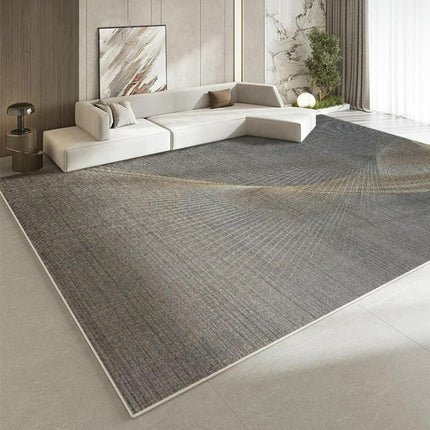 Art Area Rugs for Living Room Modern Floral Rug Machine Washable, Non Slip Soft Carpet