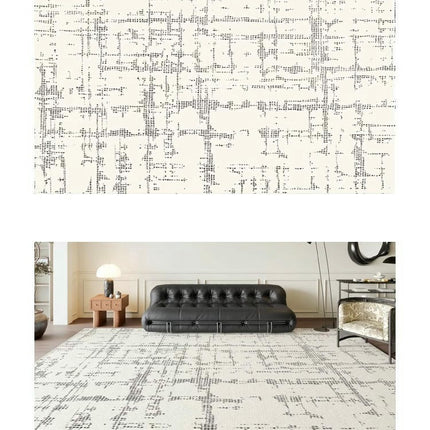 Abstract Art Area Rugs for Living Room Modern Rug Machine Washable, Non Slip Soft Carpet
