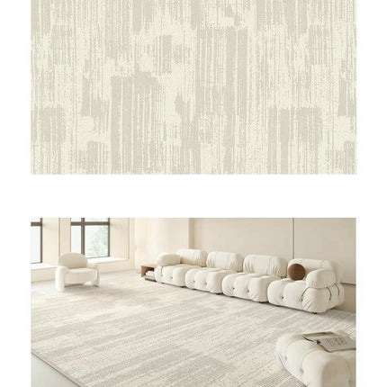 Abstract Art Area Rugs for Living Room Modern Rug Machine Washable, Non Slip Soft Carpet