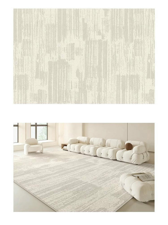 Abstract Art Area Rugs for Living Room Modern Rug Machine Washable, Non Slip Soft Carpet