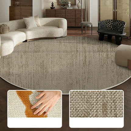 Round Rug Area Rugs for Living Room Modern Rug Machine Washable, Non Slip Soft Carpet