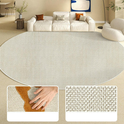 Round Rug Area Rugs for Living Room Modern Rug Machine Washable, Non Slip Soft Carpet