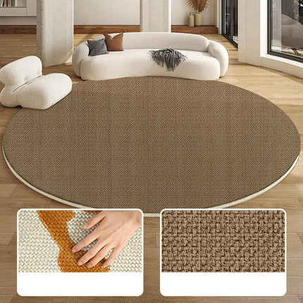 Round Rug Area Rugs for Living Room Modern Rug Machine Washable, Non Slip Soft Carpet