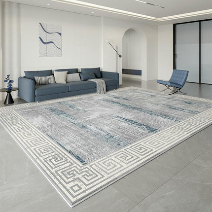 Area Rugs for Living Room Machine Washable Area Rug Vintage Floral Carpet Office Rug Large Retro Rug