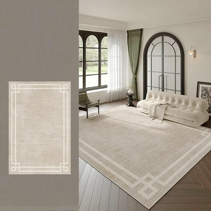 Area Rugs Beige Decor Carpet Super Soft Carpets Modern Area Rugs for Living Room