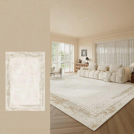 Area Rugs Beige Decor Carpet Super Soft Carpets Modern Area Rugs for Living Room
