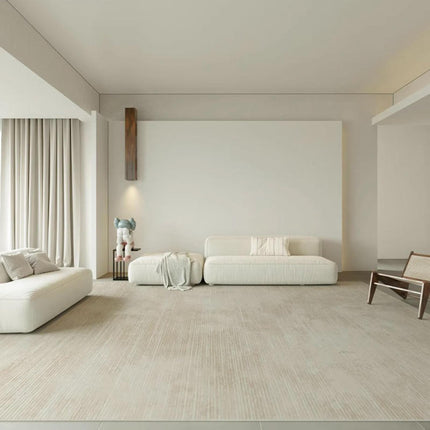 Large Area Rugs Modern Cream Style Rug Non Slip Area Rug, Rugs for Living Room, Kitchen, Bedroom