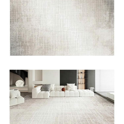 Light Luxury Abstract Large Area Rugs Modern Rug Non Slip Area Rug, Rugs for Living Room Bedroom