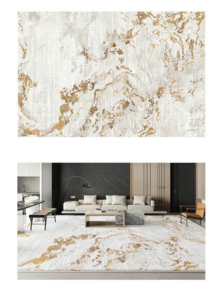 Light Luxury Abstract Large Area Rugs Modern Rug Non Slip Area Rug, Rugs for Living Room Bedroom