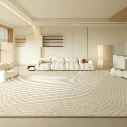 Lines Geometric Living Room Rugs Large Indoor Floor Carpet Modern Rug Non Slip Area Rug