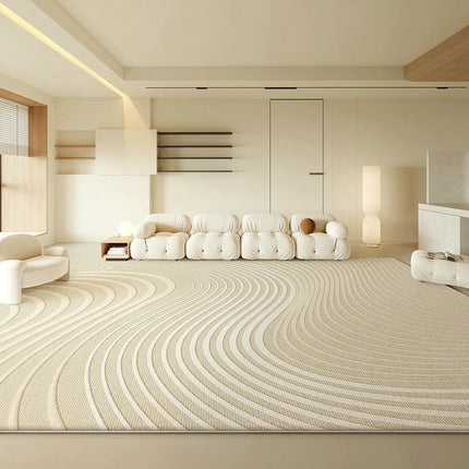 Lines Geometric Living Room Rugs Large Indoor Floor Carpet Modern Rug Non Slip Area Rug