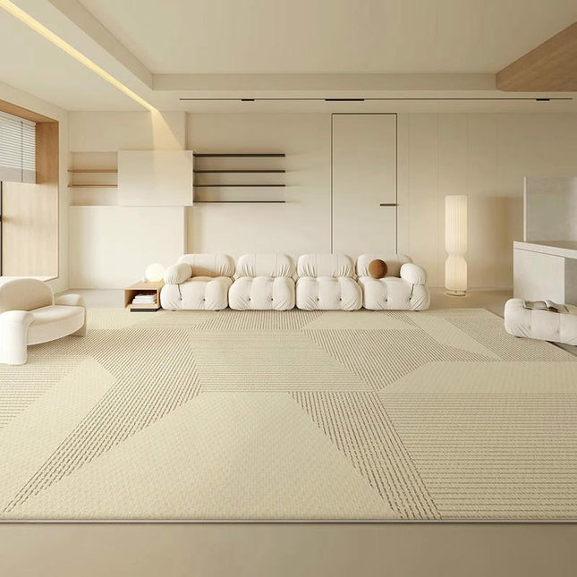 Geometric Area Rug,Modern Abstract Art Floor Throw Rugs Washable Indoor Carpet for Living Room