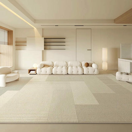 Geometric Area Rug,Modern Abstract Art Floor Throw Rugs Washable Indoor Carpet for Living Room