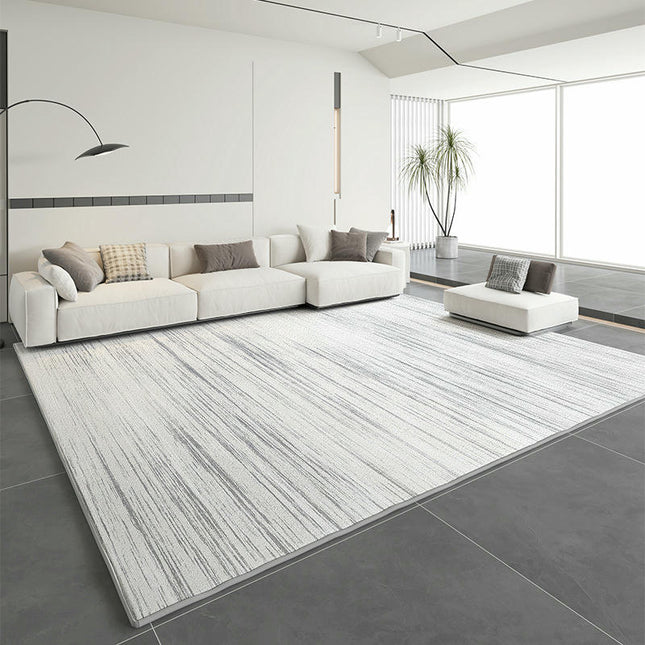 Decor Carpet Large Area Rugs Black and Gray Rugs Washable Indoor Carpet for Living Room