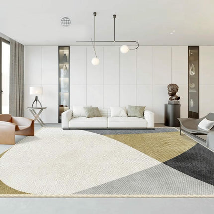 Geometric Carpet for Living Room Large Floor Carpets Home Decor Washable Area Rugs