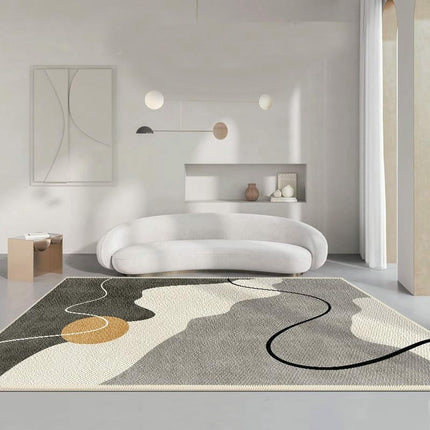 Geometric Carpet for Living Room Large Floor Carpets Home Decor Washable Area Rugs