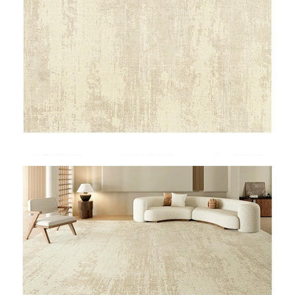 Abstract Washable Area Rug Living Room Large Rugs Soft Low-Pile Floor Carpet for Contemporary