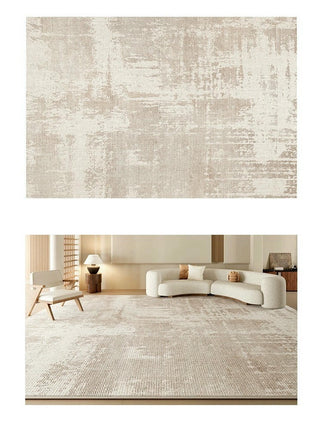 Abstract Washable Area Rug Living Room Large Rugs Soft Low-Pile Floor Carpet for Contemporary