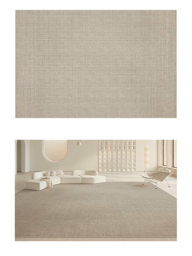 Abstract Cream Area Rug Non-Slip Modern Rugs Carpets for Indoor Home Decor Living Room Carpet 1