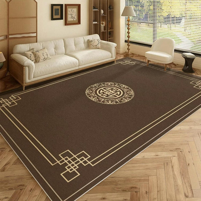 Vintage Low Pile Indoor Floor Carpet Carpets for Indoor Home Decor Living Room Carpet