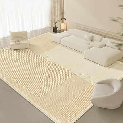 Low Pile Indoor Floor Carpet Geometric Carpet for Living Room Large Floor Carpets Home Decor