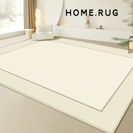 Low Pile Indoor Floor Carpet Washable Rug Modern Rugs for Living Room Bedroom, Geometric Area Rugs