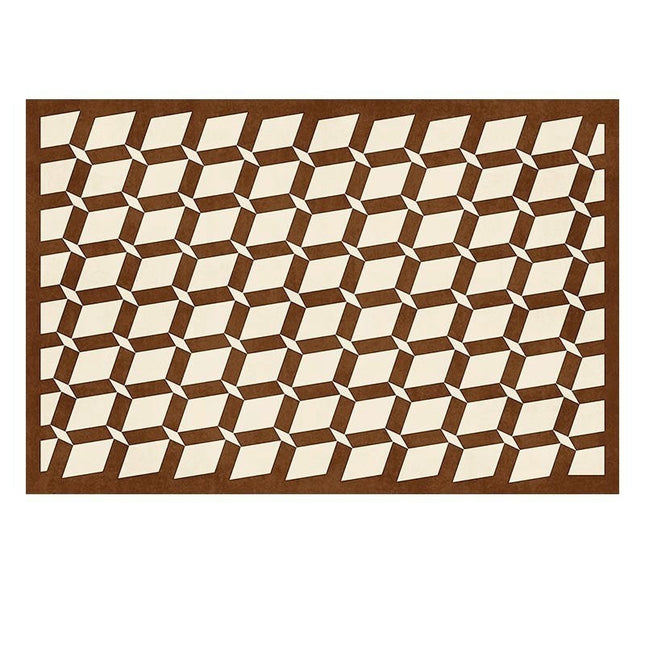 Checkered Large Area Rug Large Soft Modern Carpet Modern Non-Slip Soft Carpets