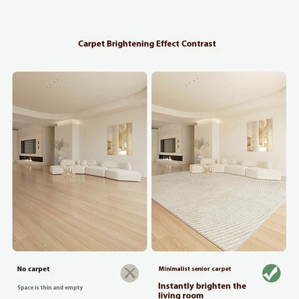 Solid Color Area Rugs for Living Room Washable Large Rug Rug for Indoor Soft Carpets