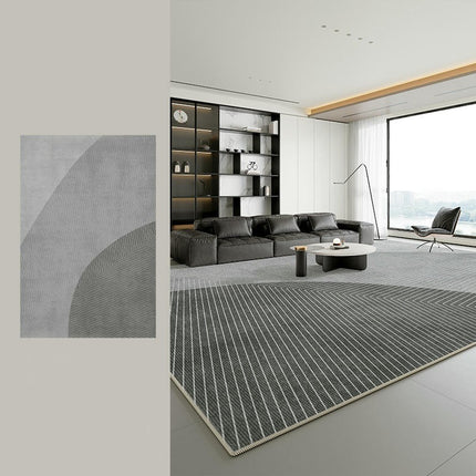 Simple Area Rugs for Living Room Rug for Indoor Decor Carpets Washable Large Rug