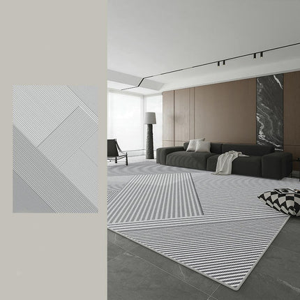 Simple Area Rugs for Living Room Rug for Indoor Decor Carpets Washable Large Rug