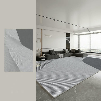 Simple Area Rugs for Living Room Rug for Indoor Decor Carpets Washable Large Rug