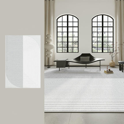 Simple Area Rugs for Living Room Rug for Indoor Decor Carpets Washable Large Rug