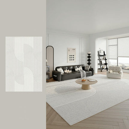 Simple Area Rugs for Living Room Rug for Indoor Decor Carpets Washable Large Rug