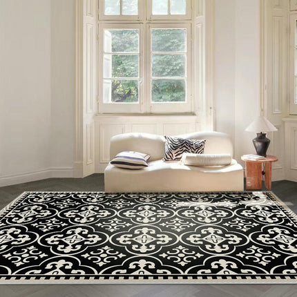 Decor Carpets Checkered Rug Washable Area Rugs Indoor Carpet for Living Room Geometric Rugs