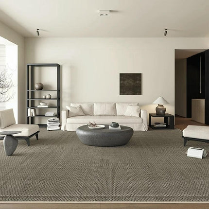 Low Pile Minimalist Non-Slip Carpet Modern Area Rug Indoor Carpet for Living Room