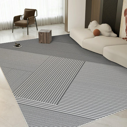 Low Pile Abstract Non-Slip Carpet Modern Area Rug Indoor Carpet for Living Room