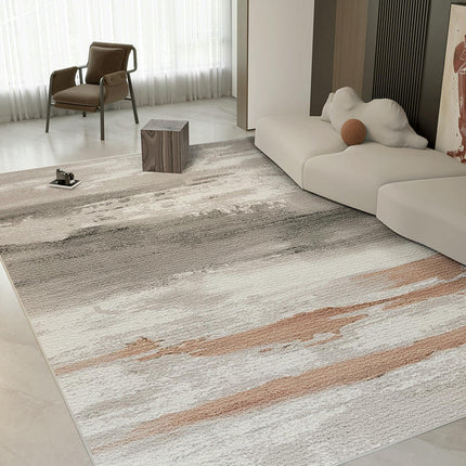 Low Pile Abstract Non-Slip Carpet Modern Area Rug Indoor Carpet for Living Room