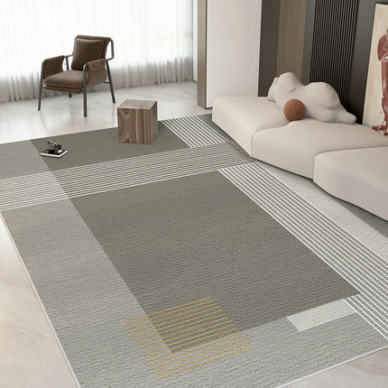 Low Pile Abstract Non-Slip Carpet Modern Area Rug Indoor Carpet for Living Room