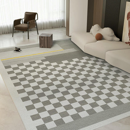 Low Pile Abstract Non-Slip Carpet Modern Area Rug Indoor Carpet for Living Room