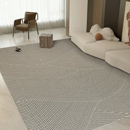 Low Pile Abstract Non-Slip Carpet Modern Area Rug Indoor Carpet for Living Room