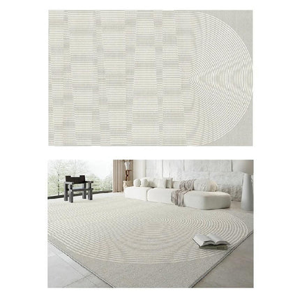 Area Rugs for Living Room Washable, Soft Rugs Abstract Geometric Indoor Floor Carpet