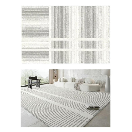 Area Rugs for Living Room Washable, Soft Rugs Abstract Geometric Indoor Floor Carpet