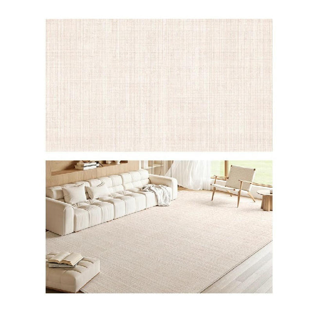 Abstract Cream Indoor Floor Carpet Area Rugs for Living Room Washable, Soft Rugs