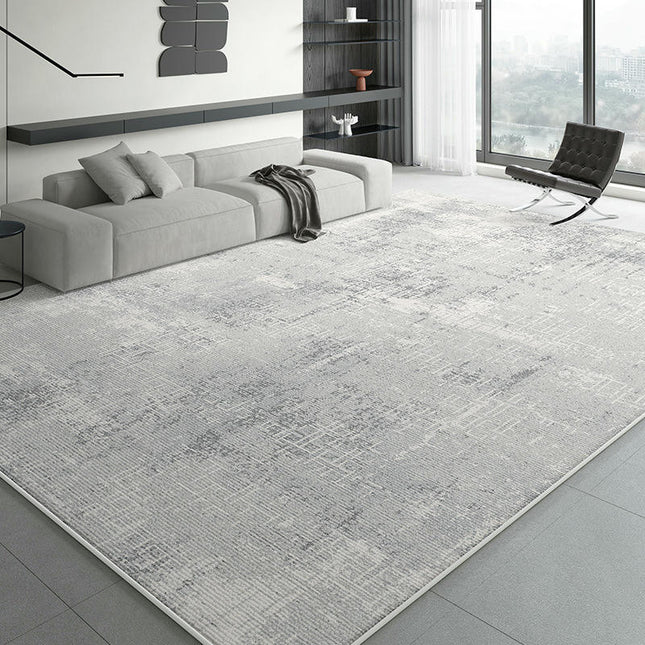 Light Luxury Abstract Indoor Floor Carpet Area Rugs for Living Room Washable, Soft Rugs