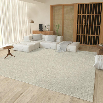 Solid Color Area Rugs Washable Rugs for Living Room Non Slip Carpet Low-Pile Floor Carpet